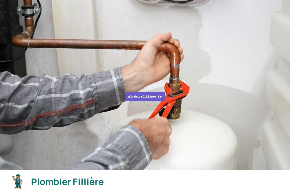 Plombier à Fillière